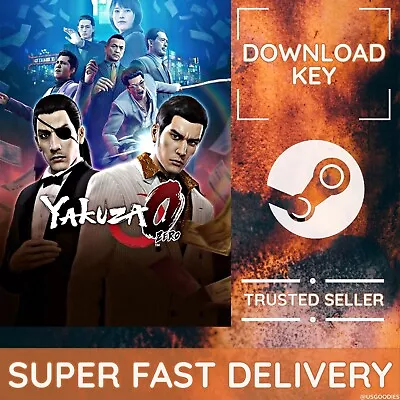 Yakuza 0 - [2018] PC STEAM KEY 🚀 SAME DAY DISPATCH 🚚 • £14.29