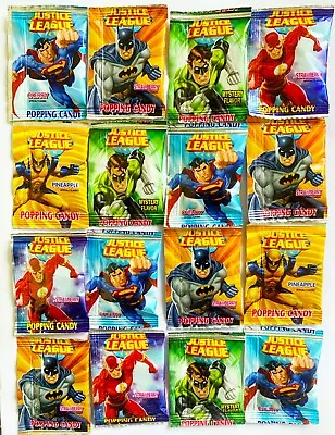 Justice League Superheroes Popping Candy Party Loot Lolly Bag Filler Pack Of 16 • $13.50