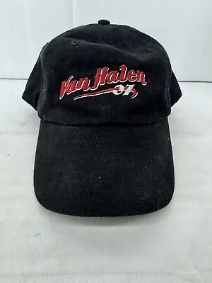 Van Halen 2007 Tour Hat Cap Adjustable Black Authentic • $23
