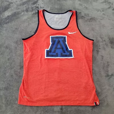 Nike Dri-Fit Men's M Medium U Of A Arizona Wildcats Tank Top 34425X-AZ4 • $25