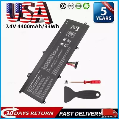 Battery C21-X202 For ASUS VivoBook X202 X202E S200 S200E X201 X201E Q200E 33Wh • $15.59