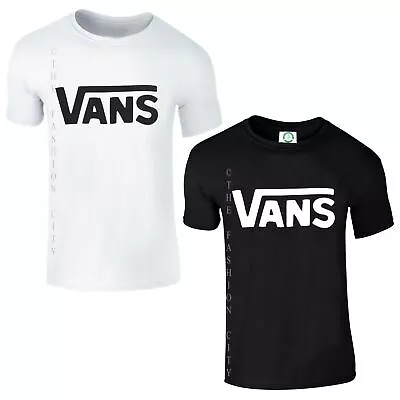£8.99 • Buy VANS Kids Men Women Classic Print Logo T-Shirt Print Top Tee
