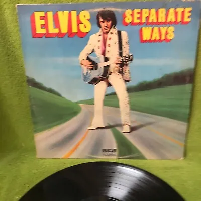 Elvis Presley - Separate Ways - Vinyl Record Lp • $3.77