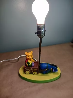 Vintage Disney Rare Winnie The Pooh & Eeyore Lamp • $24