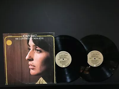 Joan Baez  DOUBLE (2) 12in Lp's   The Contemporary Ballad Book   • $7.99