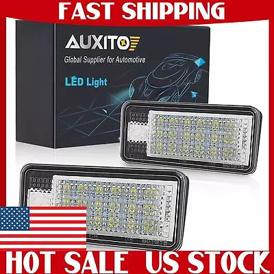 LED License Plate Light Bulbs 6000K Bright White For Audi A4 S4 A6 S6 Q7 RS4 RS6 • $10.35