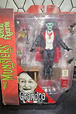 The Munsters Grandpa Action Figure NEW Factory Sealed Diamond Select 2011 • $68.49