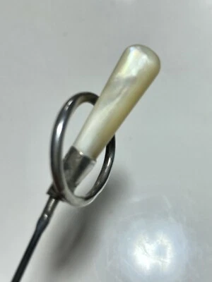 £38 • Buy Sterling Silver Mother Of Pearl Hat Pin Birmingham 1912