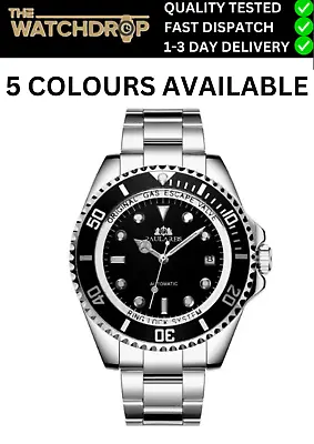 Paulares Watch Automatic Mechanical Movement Wristwatches Waterproof Luminous • £24.99
