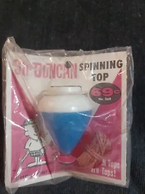 Sir Duncan Spin Top Duncan No. 369 Blue And White NIB NOS Vintage Top  • $30