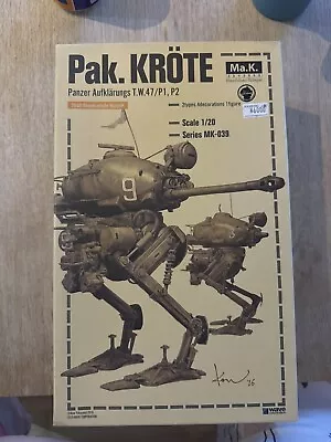 Wave Pak. Krote TW-47/P1P2 1/20 Scale Model Kit Maschinen Krieger Ma.K SF3D • £75