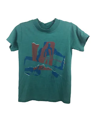 Ocean Pacific OP Surf Vtg 1985 80s T-Shirt Youth Kids Boys Size Small/Medium • £25.74