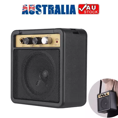 $28.79 • Buy Mini Guitar Amplifier Amp Speaker 5W With 6.35mm Input 1/4 '' Headphone Output