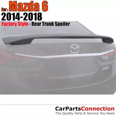 Painted Trunk Spoiler For 14-18 Mazda 6 Mazda6 Sedan 38P LIQUID SILVER MET • $221.43