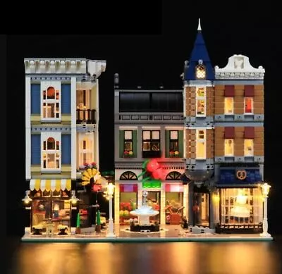 LED Light Kit For LEGO 10255 Assembly Square Lighting Kit ONLY • $94.44