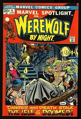 Marvel Spotlight #4 VF+ 8.5 3rd Appearance Werewolf By Night! Marvel 1972 • $133