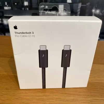 Apple Thunderbolt 3 Pro Cable 2m USB-C Sealed 100% Original A2279 MacBook IPhone • £49.99