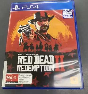 PS4 Red Dead Redemption II (Playstation 4) • $25