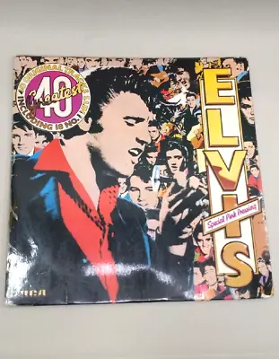 £27.95 • Buy ELVIS PRESLEY Elvis's 40 Greatest 2X Pink Vinyl LP PL 42691