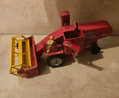 Lesney Massey Ferguson Combine Harvester Clean Extremely Rare  • $39.99