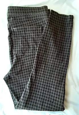 $28.99 • Buy SPANX Leggings Womens Extra Large Gray Black Houndstooth Pockets Pull On Pants