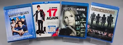 Varsity Blues  +  17 Again  +  Veronica Mars + Underdogs (New)- Blu-ray Lot Of 4 • $9.99