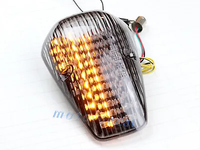 Integrated LED Rear/Tail Light For VTX1300C VTX1800C 2002-09 Brake Turn Signals • $45.98