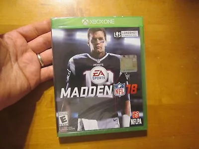 Madden Nfl 18  Xbox One Sport Brand New Factory Sealed Us Edition • $14.71