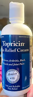 Topricin Pain Relief Therapy Cream (8 Oz) Fast Acting Arthritis/Muscle Exp3/2026 • $25.99