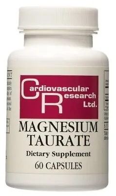 Cardiovascular Research - Magnesium Taurate 125 Mg 60 Capsules • $12.54