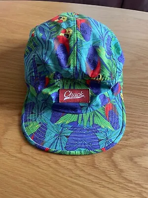 Chuck Originals Hat Tropical Print 5 Panel Cap • $10