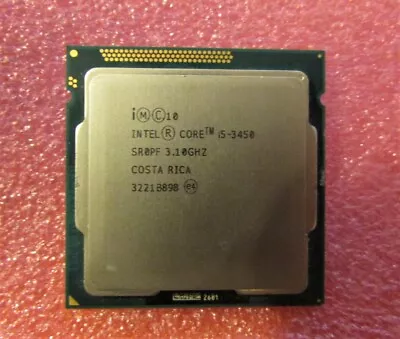 INTEL I5-3450 SR0PF 3.10Ghz Quad-Core CPU Socket 1155 Processor • £10.95