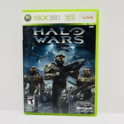 Halo Wars  (Microsoft Xbox 360 2010) Complete Tested • $13.98