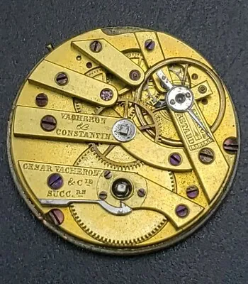 RARE Vacheron & Constantin Cesar Vacheron & Co 30mm Watch Movement WOW! • $295