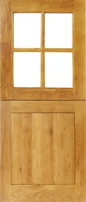 4 Lite Solid Pine Stable Door Solid Timber    30x78  32x80  33x78  • £235