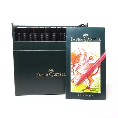 Faber Castell Pen Brush Pitt Artist Studio Box Of 24 Set Open Box • $39.99