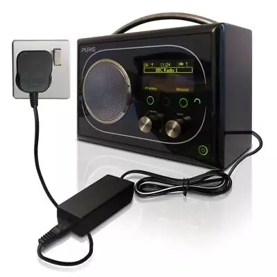 £9.49 • Buy DC 6V Mains Power Supply Adapter Adaptor Charger For PURE Evoke Flow DAB RADIO