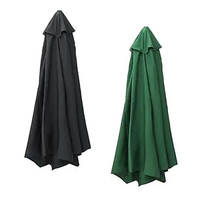 Waterproof Fabric Parasol Canopy Cover Patio Garden Umbrella Top Covers UV50 • £21.67