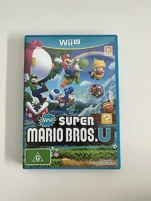 New Super Mario Bros U Nintendo WiiU PAL • $22