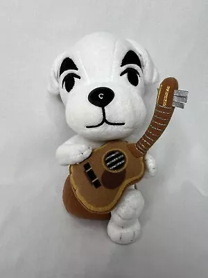 Animal Crossing KK Slider Dog Plush 8  White Brown Guitar Nintendo Game • $9.95