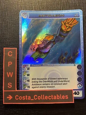 Antidaeon - 30/60/40/70/40 - Ripple Foil - Chaotic Card - Promo - Nm • $65