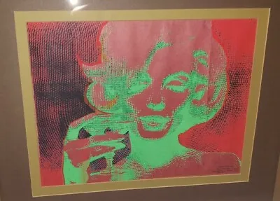 Marilyn Monroe By Bert Stern Signed Original Artist Proof On Paper From Studio  • $3197.97