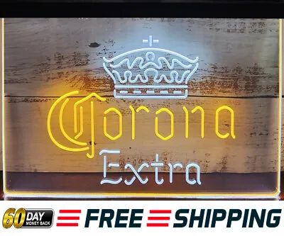 Corona Extra Beer LED Neon Light Sign Bar Pub Club Display Wall Art Lamp Décor • $99.99