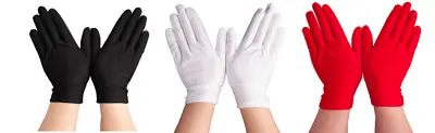 £4.49 • Buy Short Ladies Gloves Showtime Flapper Burlesque Theatre Fancy Dress Gloves