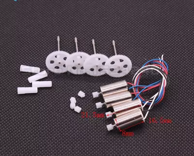 SYMA X5SW X5SC X5HC X5HW RC Drone Quadcopter Parts 2 CW 2 CCW Engine Motor Gears • $9.80