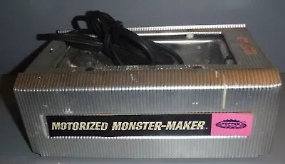 TOPPER TOYS 1969 Classic MOTORIZED MONSTER MAKER HEATING UNIT Maker Oven Tested! • $45