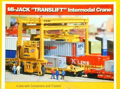 Mi-jack  Translift  Intermodal Crane   Walthers Cornerstone 933-3222 N Scale • $34.95