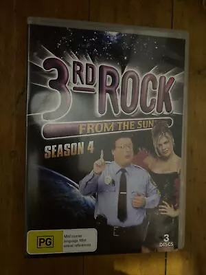 3rd Rock From The Sun Season 4 (DVD 1996 3-Disc Set) R4 LIKE NEW • $12.50