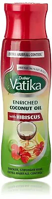 Dabur Vatika Enriched Coconut Hair Oil With Hibiscus For All Hair Types 300ml • $20.77