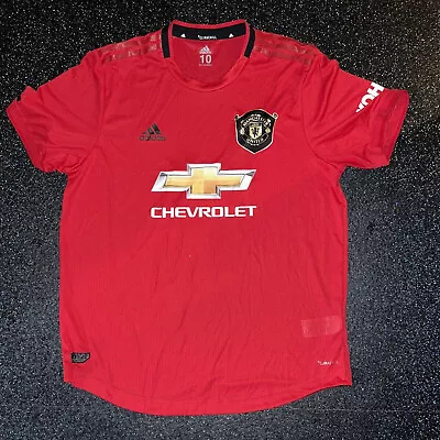 Manchester United Player Issue Adidas Home Shirt 2019/20 Size 10 Brand New • £49.99